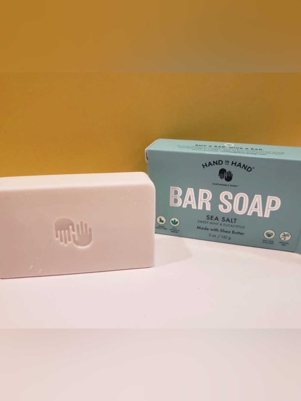 Sea Salt Bar Soap - Light Pink